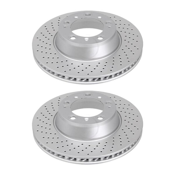 2 brake discs ventilated Ø 330 mm 28 mm A.B.S. for PORSCHE 911 and others