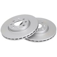 2 brake discs ventilated Ø 257 mm 22 mm A.B.S. for...