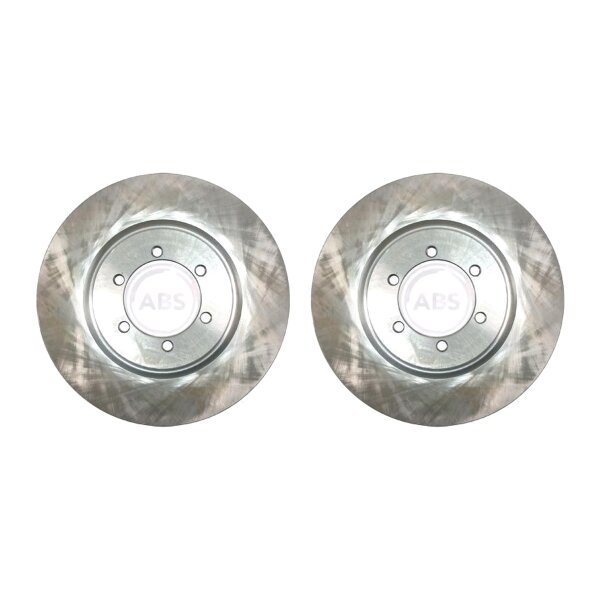 2 brake discs ventilated Ø 294 mm 26 mm A.B.S. for SSANGYONG REXTON and others