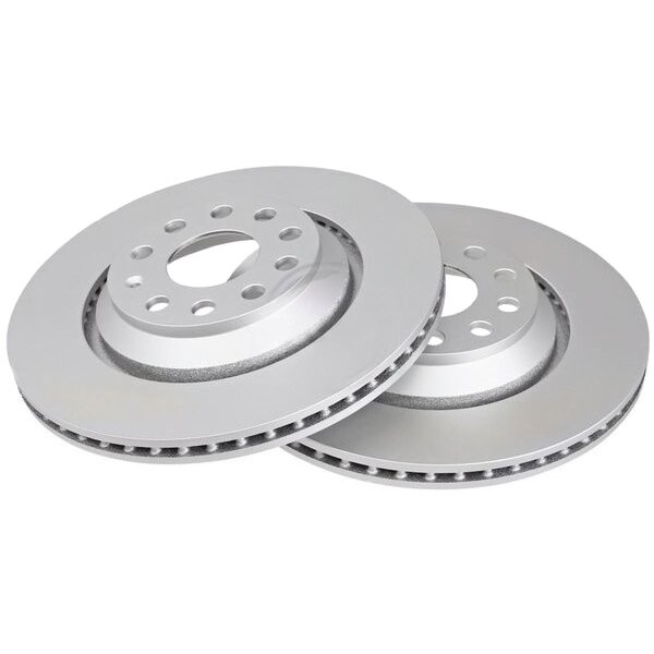 2 brake discs ventilated Ø 310 mm 22 mm A.B.S. for AUDI A3 and others