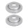 2 brake discs ventilated Ø 354 mm 20 mm A.B.S. for LAND ROVER RANGE ROVER III