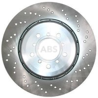 Brake disc front right 345mm ABS for BMW 3 Coupe