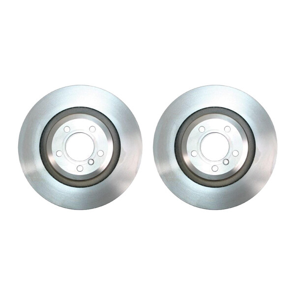 2 brake discs ventilated Ø 370 mm 24 mm A.B.S. for BMW 7 Series and others