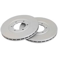 2 brake discs ventilated Ø 261 mm 24 mm A.B.S. for...