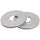 2 brake discs ventilated Ø 261 mm 24 mm A.B.S. for KIA K2700 and others