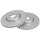 2 brake discs ventilated Ø 316 mm 28 mm A.B.S. for VOLVO V70 and others