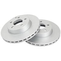 2 brake discs ventilated Ø 288 mm 25 mm A.B.S. for...