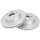 2 brake discs ventilated Ø 288 mm 25 mm A.B.S. for MB C-CLASS and others