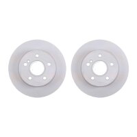 2 brake discs full Ø 278 mm 9 mm A.B.S. for...