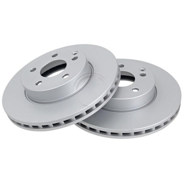 2 brake discs ventilated Ø 295 mm 28 mm A.B.S. for MB C-CLASS and others