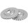 2 brake discs full Ø 296 mm 26.2 mm A.B.S. suitable for e.g. OPEL GT