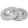2 brake discs ventilated Ø 304 mm 28 mm A.B.S. for CITROËN C5 and others