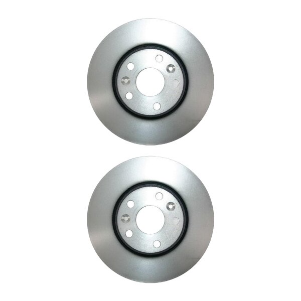 2 Bremsscheiben belüftet Ø 280 mm 24 mm A.B.S. für u.a. RENAULT KANGOO