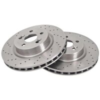 2 brake discs ventilated Ø 312 mm 28 mm A.B.S. for...