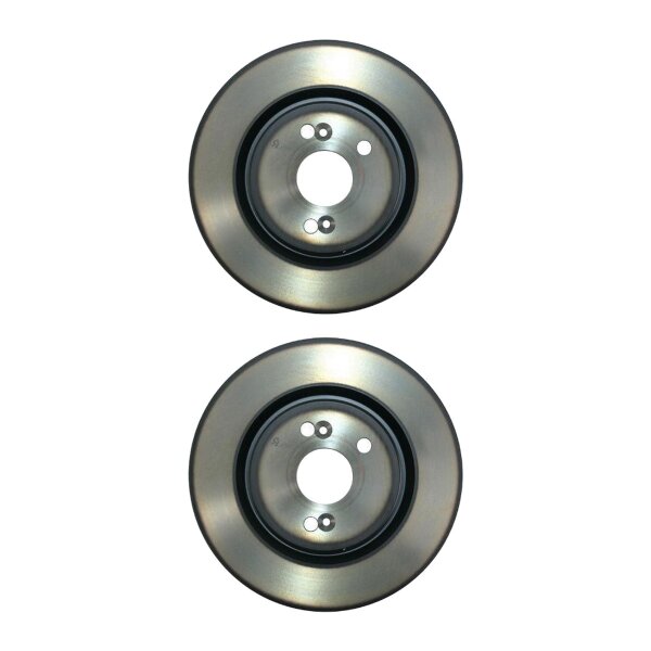 2 brake discs ventilated Ø 312 mm 28 mm A.B.S. for RENAULT MEGANE and others