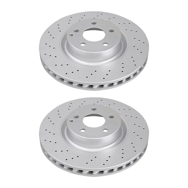 2 Bremsscheiben gelocht belüftet Ø 335 mm 32 mm A.B.S. für MB S-KLASSE