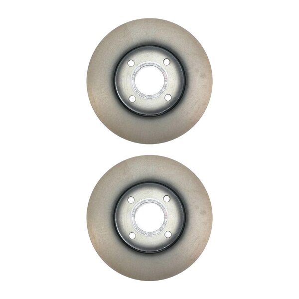 2 brake discs internally ventilated Ø 278 mm 25 mm A.B.S. for FORD FIESTA