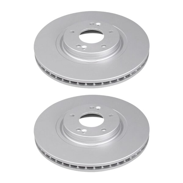 2 brake discs ventilated Ø 321 mm 28 mm A.B.S. for HYUNDAI SANTA and others