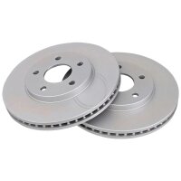 2 brake discs ventilated Ø 276 mm 26 mm A.B.S. for...