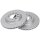 2 brake discs ventilated Ø 292 mm 22 mm A.B.S. for e.g. ALFA ROMEO 159