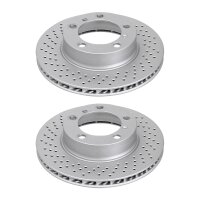 2 brake discs ventilated Ø 298 mm 24 mm A.B.S. for...
