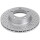 2 brake discs ventilated Ø 298 mm 24 mm A.B.S. for PORSCHE BOXSTER and others