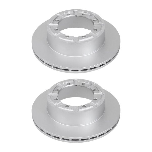 2 Bremsscheiben belüftet Ø 290 mm 22 mm A.B.S. für u.a. RENAULT TRUCKS