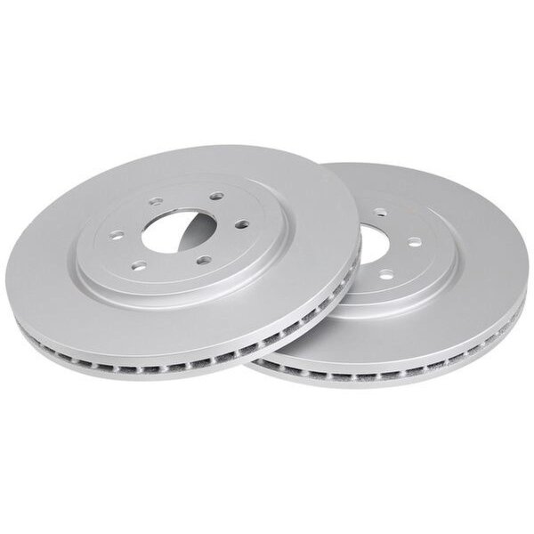 2 brake discs ventilated Ø 320 mm 28 mm A.B.S. for NISSAN PATHFINDER and others