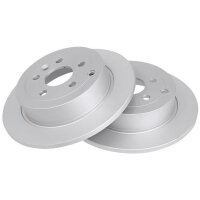 2 brake discs full Ø 302 mm 12 mm A.B.S. for LAND...