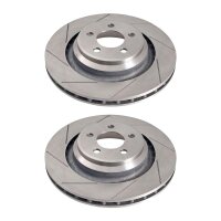 2 brake discs slotted Ø 350 mm 28 mm A.B.S. for...