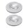 2 brake discs ventilated Ø 385 mm 36 mm A.B.S. for AUDI A8 and others