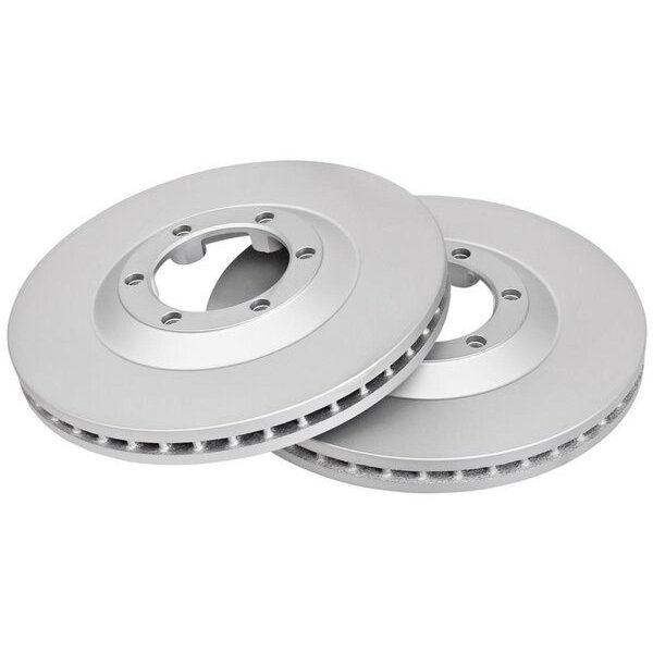 2 brake discs ventilated Ø 280 mm 27 mm A.B.S. for ISUZU D-MAX and others