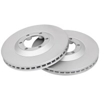 2 brake discs ventilated Ø 280 mm 27 mm A.B.S. for...
