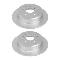 2 brake discs full Ø 291 mm 10 mm A.B.S. for LEXUS...