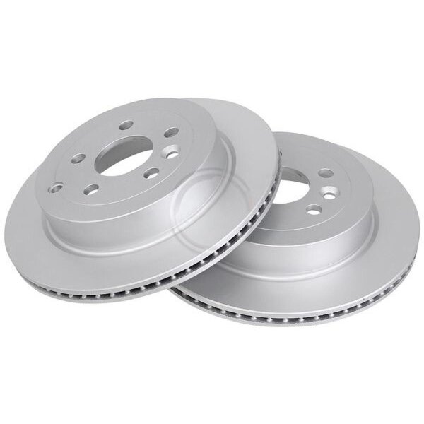 2 brake discs ventilated Ø 302 mm 20 mm A.B.S. for LAND ROVER FREELANDER