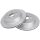 2 brake discs ventilated Ø 302 mm 20 mm A.B.S. for LAND ROVER FREELANDER