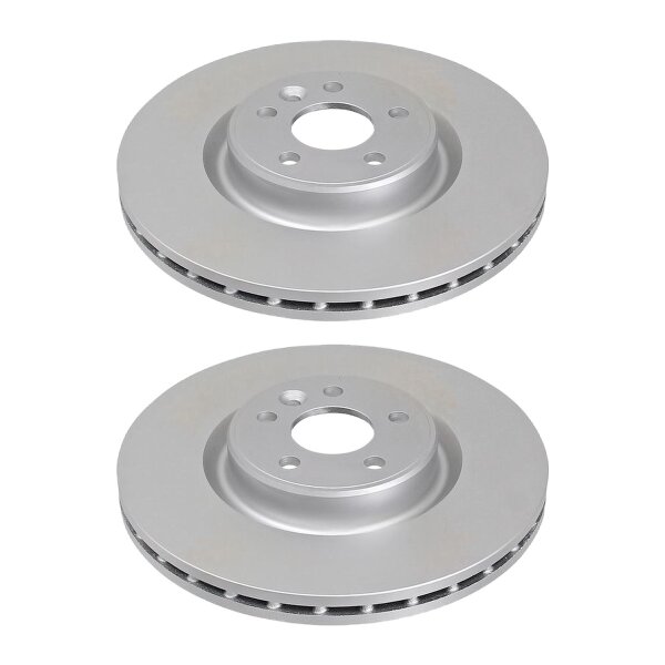 2 brake discs ventilated Ø 336 mm 28 mm A.B.S. for VOLVO V70 and others