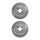 2 brake discs ventilated Ø 324 mm 30 mm A.B.S. for NISSAN 350Z and others