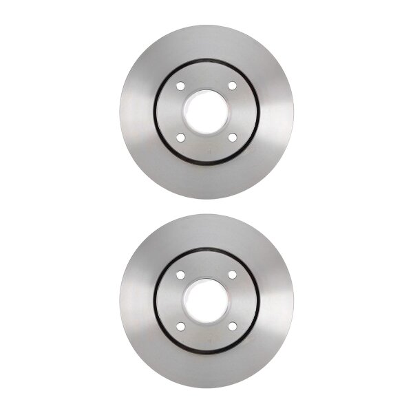 2 brake discs ventilated Ø 281 mm 26 mm A.B.S. for MITSUBISHI COLT and others