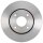 2 brake discs ventilated Ø 281 mm 26 mm A.B.S. for MITSUBISHI COLT and others