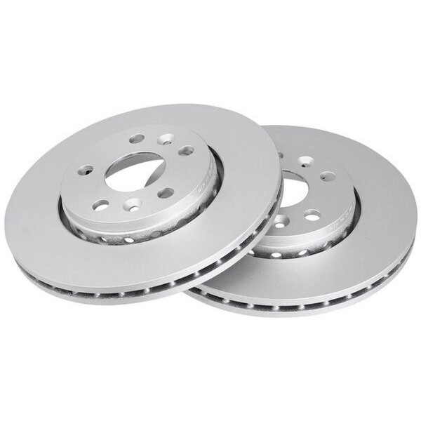 2 brake discs ventilated Ø 280 mm 24 mm A.B.S. for RENAULT KANGOO and others