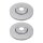 2 brake discs ventilated Ø 328 mm 30 mm A.B.S. for VOLVO XC60 and others