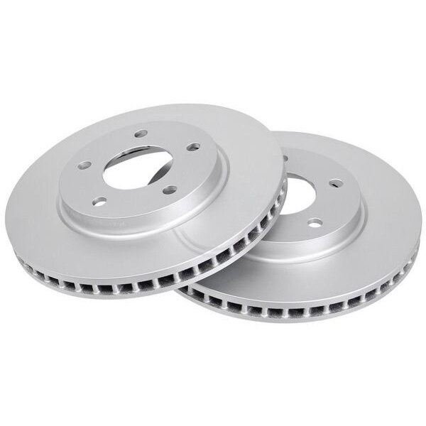 2 brake discs ventilated Ø 276 mm 26 mm A.B.S. for MITSUBISHI LANCER and others
