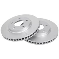 2 brake discs ventilated Ø 276 mm 26 mm A.B.S. for...