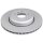 2 brake discs ventilated Ø 345 mm 24 mm A.B.S. for BMW 5 Series and others