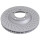 2 brake discs perforated ventilated Ø 350 mm 34 mm A.B.S. for PORSCHE 911