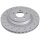 2 brake discs perforated ventilated Ø 320 mm 24 mm A.B.S. for MERCEDES-BENZ SL