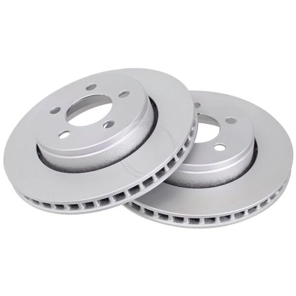 2 brake discs ventilated Ø 301 mm 28 mm A.B.S. for DODGE NITRO and others