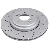 Bremsscheibe hinten links 350mm A.B.S. für BMW 1 Coupe