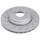 2 brake discs two-piece Ø 350 mm 24 mm A.B.S. for BMW 1 Series and others